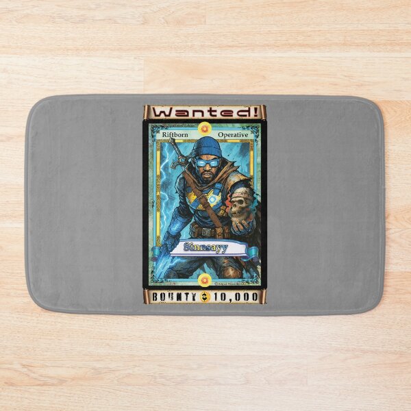 Artikelvorschau, Wanted-Sinnsayy, Riftborn Operative-Bounty TCG entworfen und verkauft von Rogue Wizard.