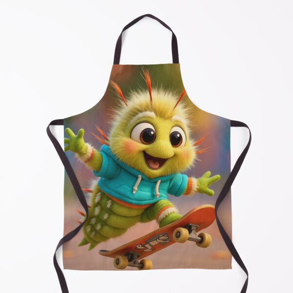 Item preview, Skater Tussock Moth Caterpillar designed and sold by Sillytoe.
