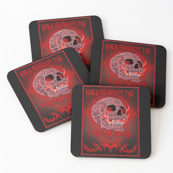 Item preview, Rage Against The MAGAchine Fire Breather Cybersigilism Skull Design designed and sold by Chiefiechanga.