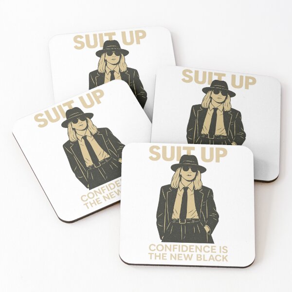 Item preview, Suit Up: Confidence Is the New Black designed and sold by Ordinarytees.