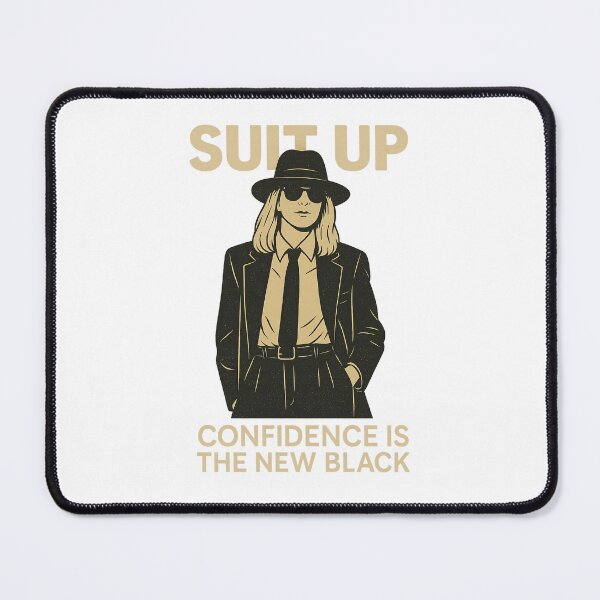 Item preview, Suit Up: Confidence Is the New Black designed and sold by Ordinarytees.