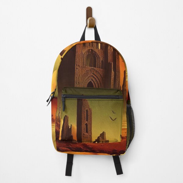 Item preview, Eerie Halloween night landscape with full Moon, bats designed and sold by 4Seasons.