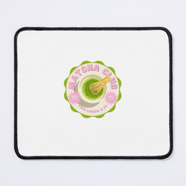 Item preview, Green Beige and Pink Illustration Matcha Tea designed and sold by CherryCloset.