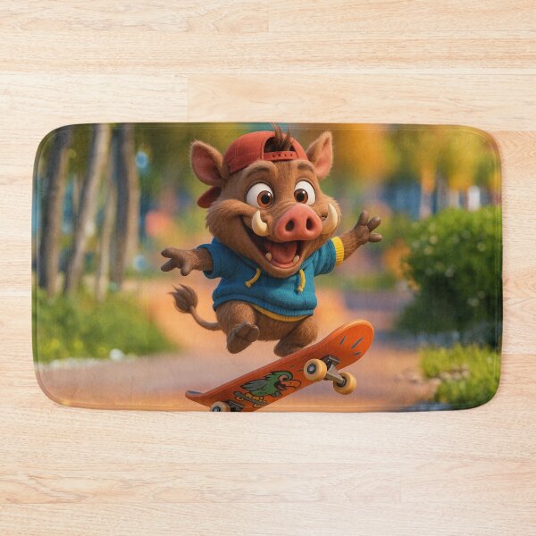 Item preview, Skater Warthog designed and sold by Sillytoe.