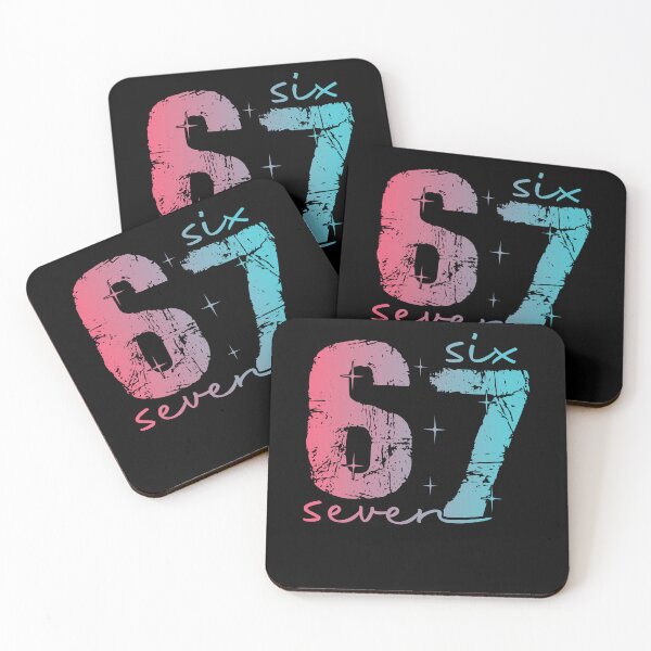 Item preview, Six Seven, Funny 67 Meme  designed and sold by wearebnw.