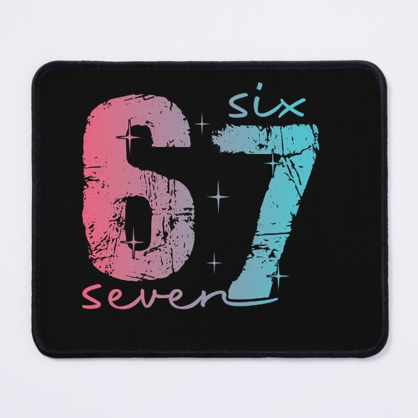 Item preview, Six Seven, Funny 67 Meme designed and sold by wearebnw.