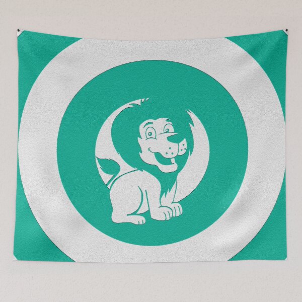 Item preview, Skyblue Little Lion designed and sold by Cristopher Ponso.