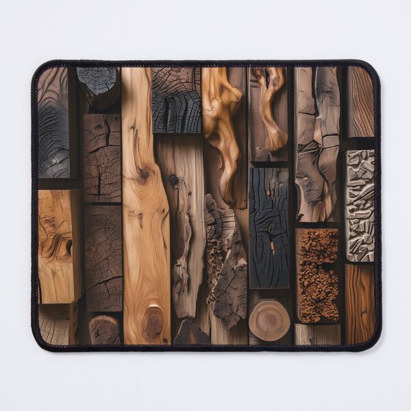 Item preview, Abstract Wood Texture – Natural Earth Art Pattern designed and sold by SamartkitDesign.