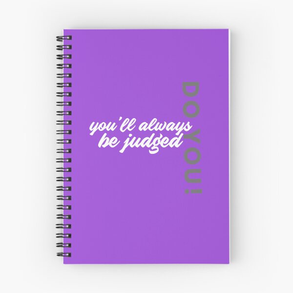 Item preview, you'll always be judged, Do you! designed and sold by Chrishee.