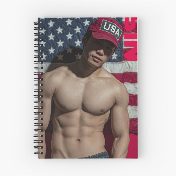 Item preview, Muscular Man with an American Flag designed and sold by Atlas Kai.