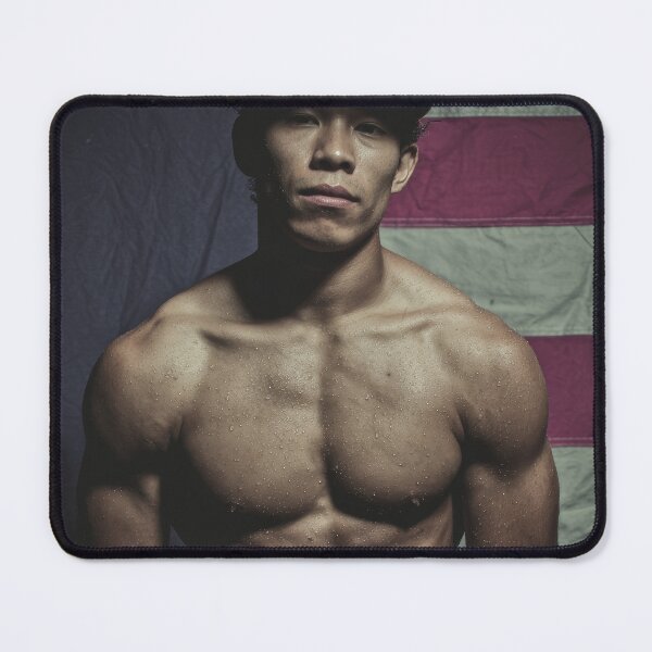 Item preview, Retro Asian Bodybuilder with a Six Pack designed and sold by Atlas Kai.
