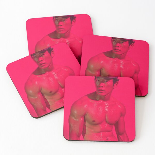 Item preview, Hot Asian Guy in Red Light designed and sold by Atlas Kai.