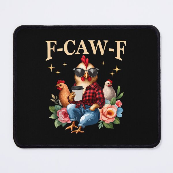 Item preview, Funny Fcawf Cursing Cussing Chicken Hen Bird Adult Humor designed and sold by merlinnears.
