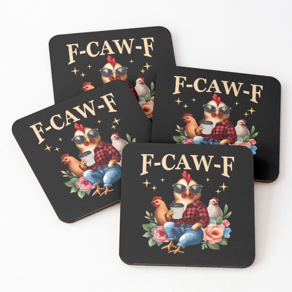 Item preview, Funny Fcawf Cursing Cussing Chicken Hen Bird Adult Humor designed and sold by merlinnears.