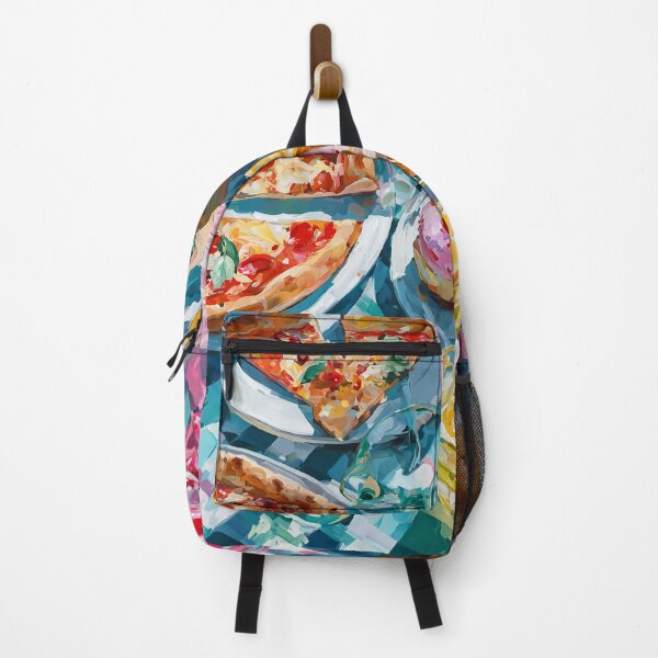 Item preview, Vibrant Summer Picnic – Colorful Food Art with Burgers, Pizza & Lemon Drinks designed and sold by Grafititee.