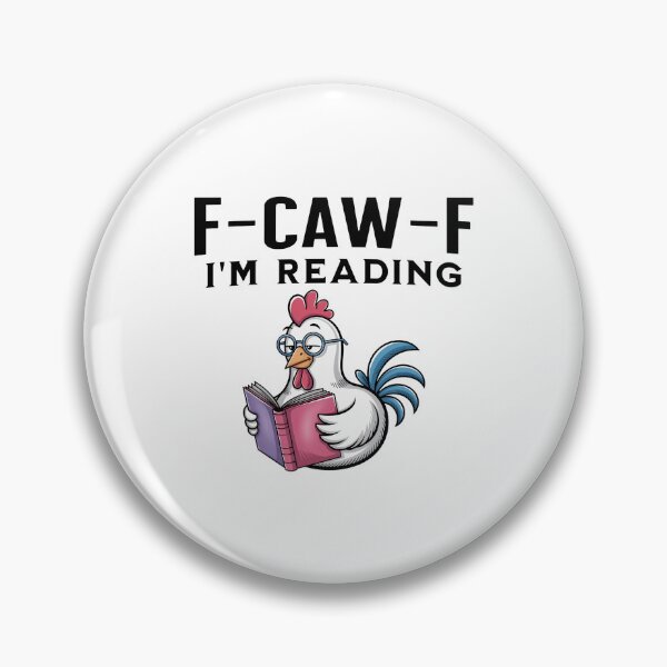 Item preview, Fcawf I'M Reading Cursing Cussin Chicken Bird Adult Humor designed and sold by merlinnears.