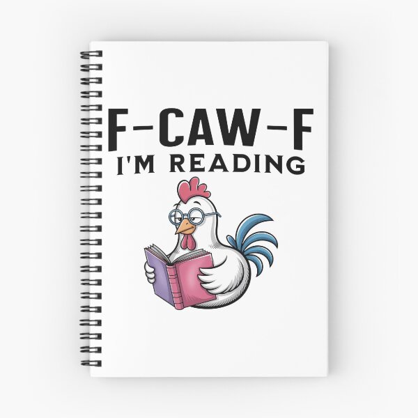 Item preview, Fcawf I'M Reading Cursing Cussin Chicken Bird Adult Humor designed and sold by merlinnears.