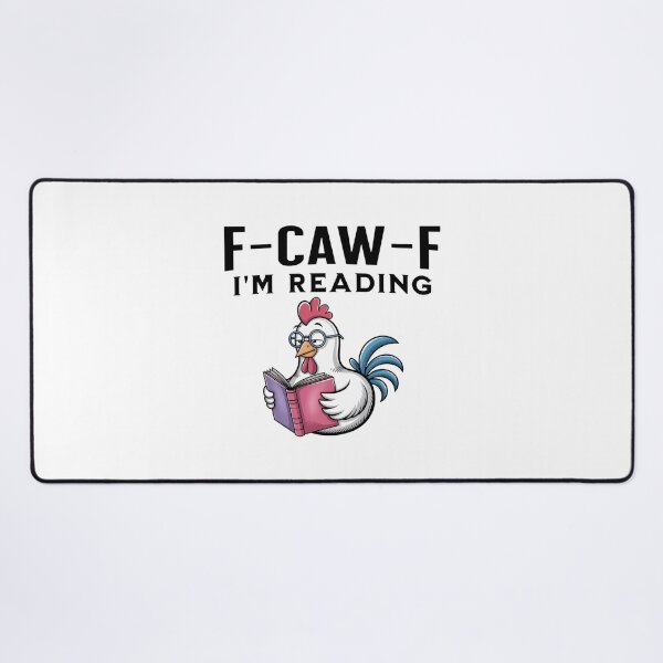 Item preview, Fcawf I'M Reading Cursing Cussin Chicken Bird Adult Humor designed and sold by merlinnears.