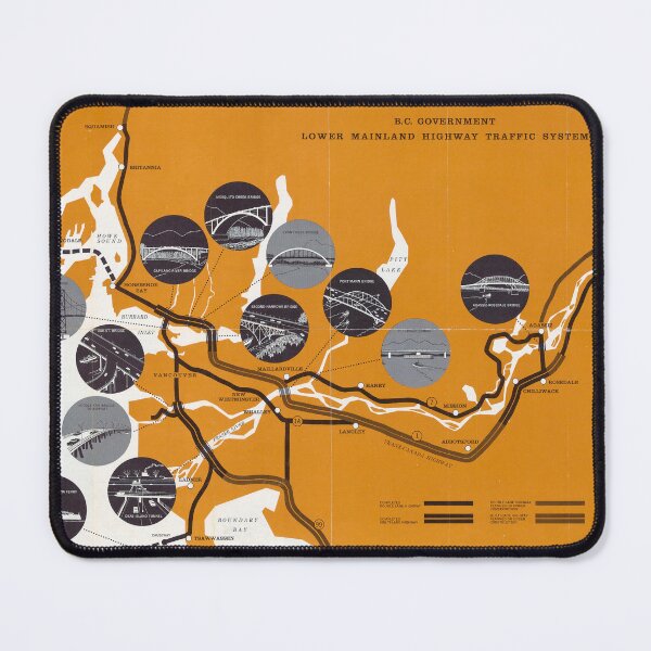 Item preview, The Lower Mainland traffic system designed and sold by FOVCA.