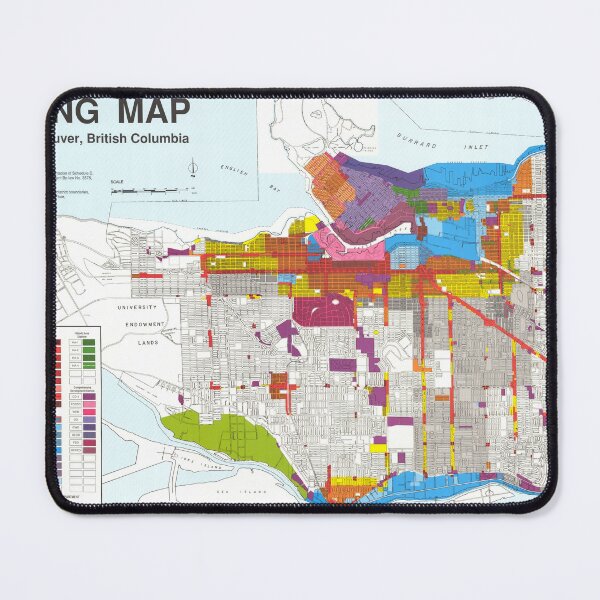 Item preview, Vancouver Zoning Map, 1990 designed and sold by FOVCA.