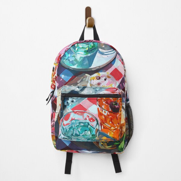 Item preview, Vibrant Summer Picnic – Colorful Food Art with Burgers, Pizza & Lemon Drinks designed and sold by Grafititee.