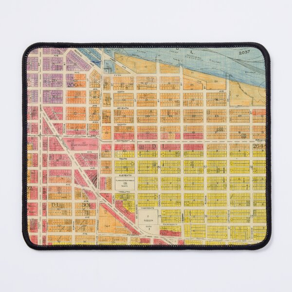 Item preview, Zoning [and sectional plan of Vancouver] : [Clark Drive to First Avenue to Ontario Street to Sixteenth Avenue] designed and sold by FOVCA.
