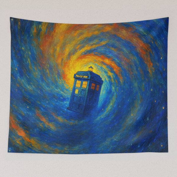 Item preview, SYYmas-Starry TARDIS designed and sold by SYYmas.