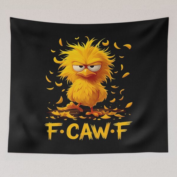Item preview, F-Caw-F Funny Chicken Humor F-Caw-F designed and sold by merlinnears.