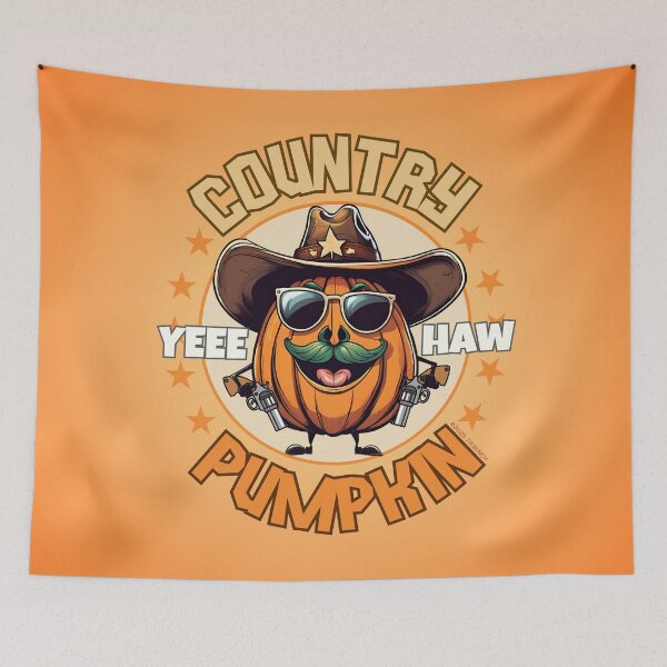 Item preview, Country Pumpkin Yee Haw designed and sold by theflandonian.