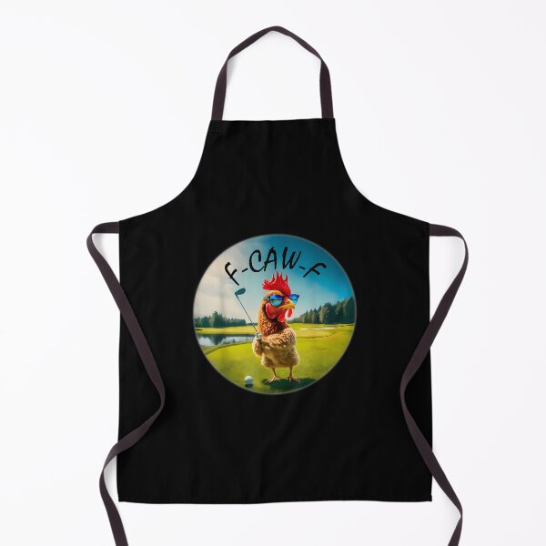 Item preview, Funny Adult F-Caw-F Golf Rooster Bird Humor Chicken Fcawf designed and sold by merlinnears.