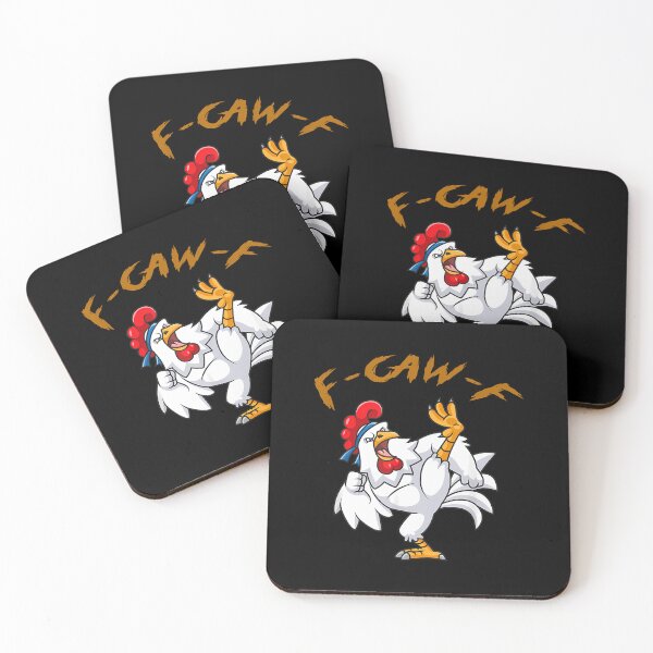 Item preview, Funny Rooster Chicken Bird F-Caw-F Humor T-Shirt Fcawf designed and sold by merlinnears.