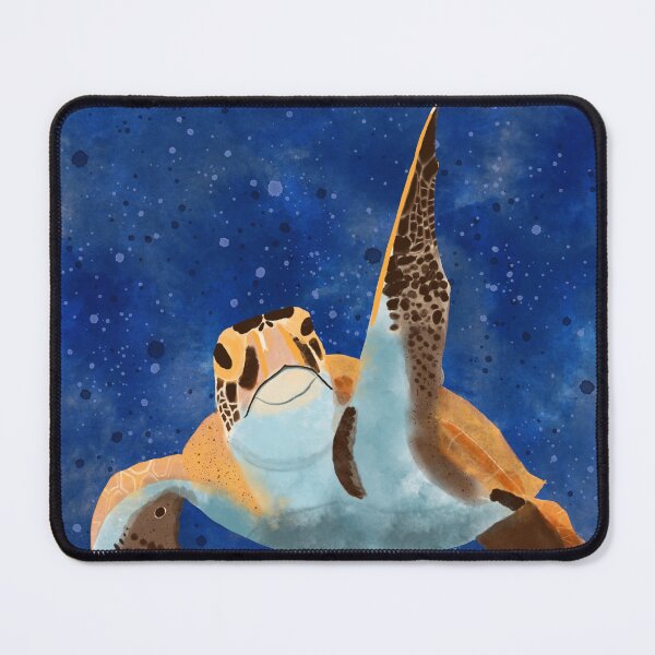 Item preview, Hi There Waving Turtle watercolor designed and sold by EBParsley.