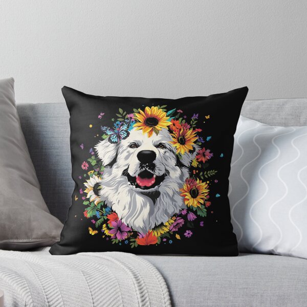 Item preview, Funny Great Pyrenees Floral Colorful Mom Dad Kids designed and sold by rafaeltto.