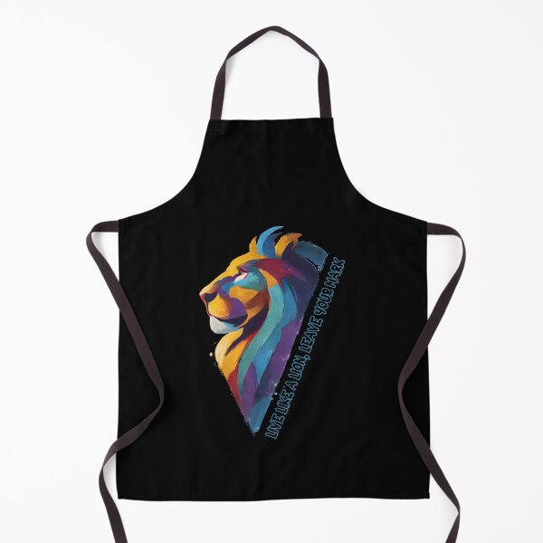 Item preview, Live Like a Lion – Bold Motivational Animal Art for Courage & Impact designed and sold by Psycho-Crazy.