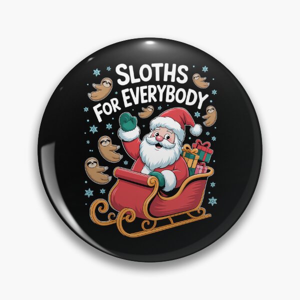 Artikelvorschau, Sloths for Everybody Funny Sloth Christmas entworfen und verkauft von Idarmotar.