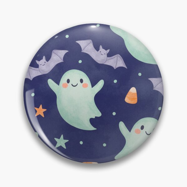 Item preview, Pastel Ghosts – Cute Halloween Pattern designed and sold by skysshobu.