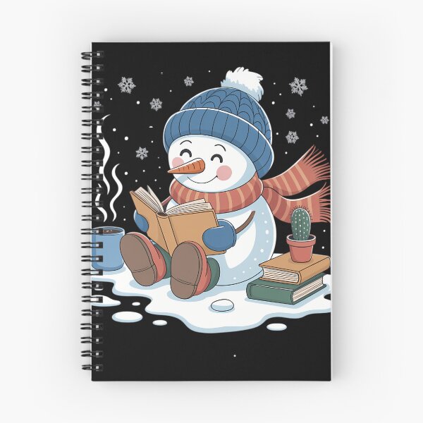 Item preview, Snowman Reading Book Lovers Christmas Bookworm Librarian designed and sold by Idarmotar.