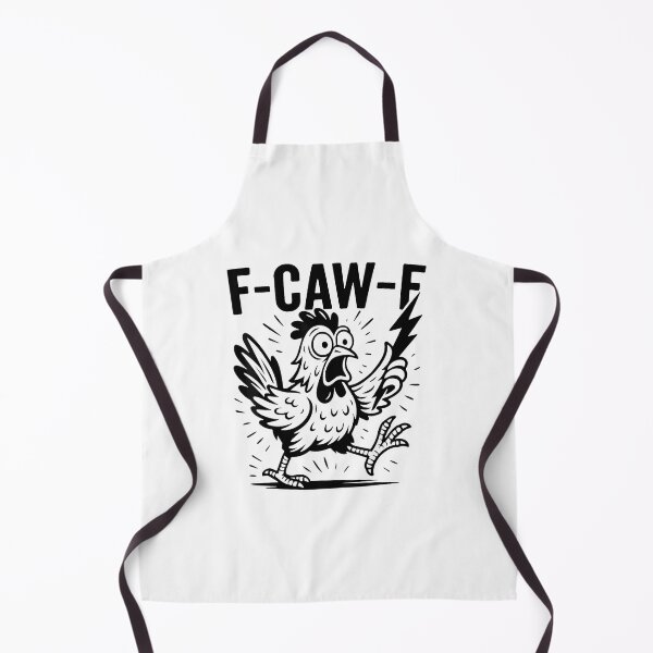 Item preview, Funny F-Caw-F Rooster Chicken Pun Meme Viral Humor Quote designed and sold by merlinnears.