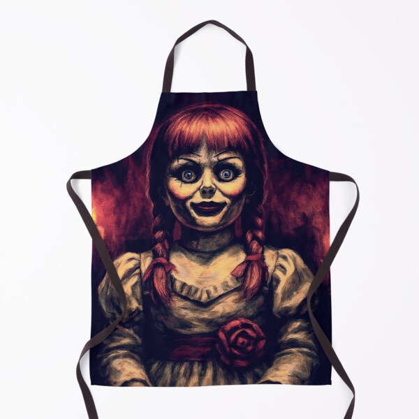 Item preview, Creepy Annabelle Poster – Halloween Horror Art designed and sold by Art's Diner.
