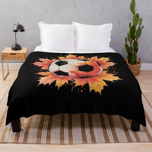Item preview, Soccer Ball Fall Leaves Thanksgiving Day Sport Men Boys Kids designed and sold by Idarmotar.