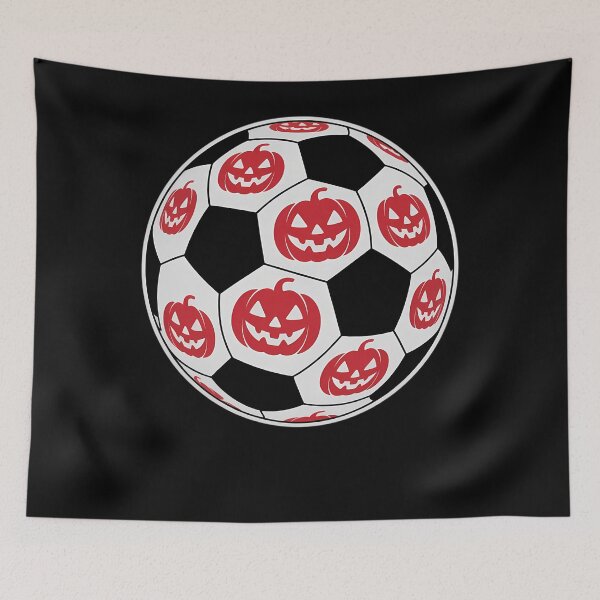 Item preview, Disfraz de Halloween perezoso con balón de fútbol y patrón de calabaza deportivo designed and sold by Idarmotar.