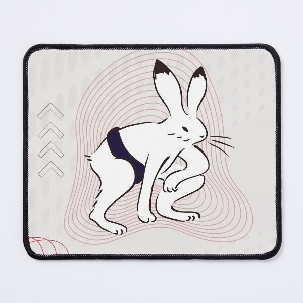 Item preview, Rabbit Wrestler Ready Stance - Retro Japanese Sumo Wrestling Art designed and sold by MoriTheCrafter.
