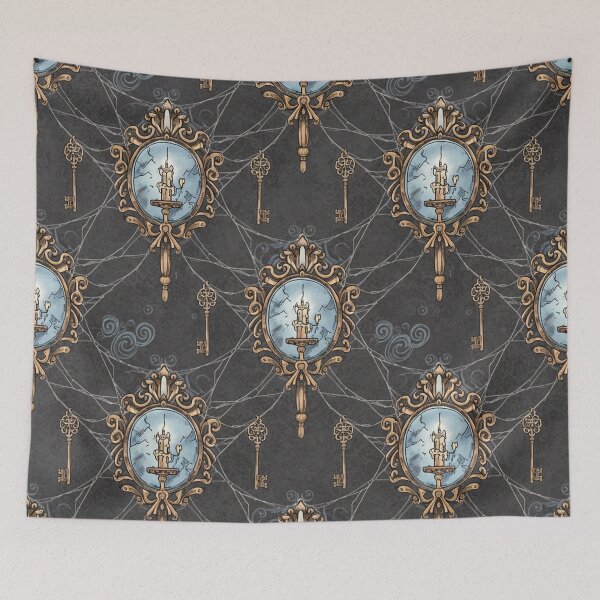 Item preview, Haunted Manor – Gothic Elegance Pattern designed and sold by skysshobu.