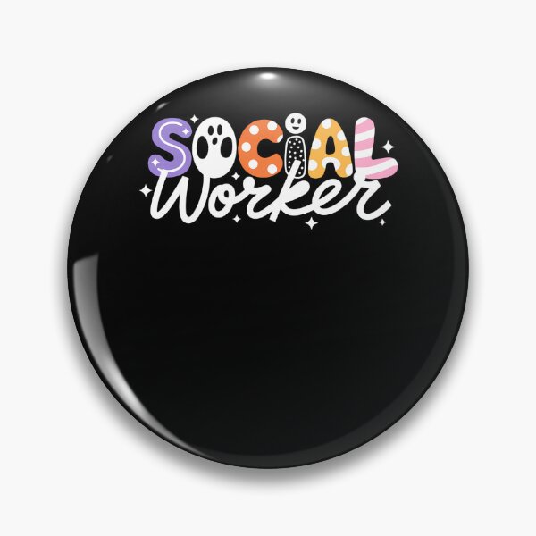 Artikelvorschau, Social Worker Halloween School Social Work Ghost entworfen und verkauft von Idarmotar.
