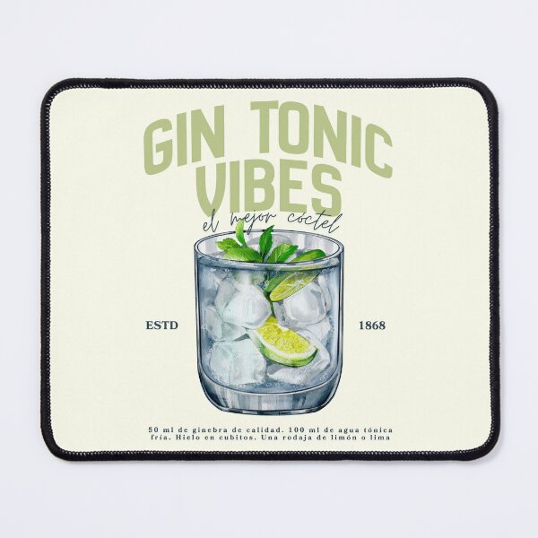 Item preview, GIN AND TONIC, THE BEST COCKTAIL designed and sold by RUCIOMORO_TSHIRTS_.