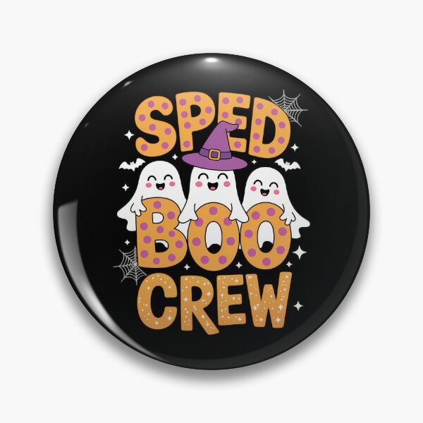 Item preview, SPED Boo Crew Halloween Speech Therapy shirt SPED Halloween designed and sold by Idarmotar.