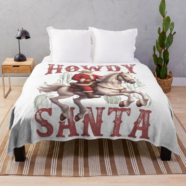 Item preview, Howdy Santa Cowboy Christmas designed and sold by sapnaela.