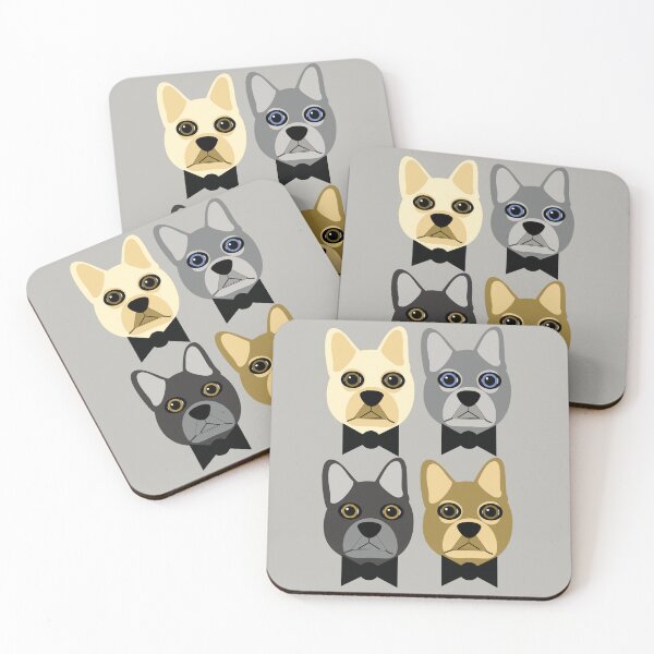 Item preview, 4 French bulldogs designed and sold by Mountain-Point.