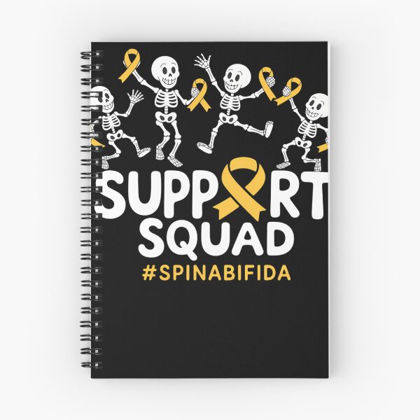 Item preview, Spina Bifida Awareness Skeleton Support Squad Halloween designed and sold by Idarmotar.