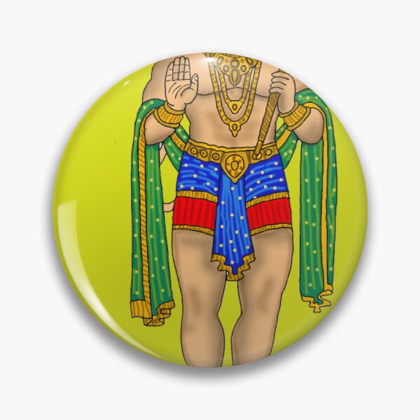 Item preview, Lord Hanuman Art | Bajrangbali Digital Painting | Devotional Hindu Wall Decor designed and sold by Harshit_Digital_Arts.